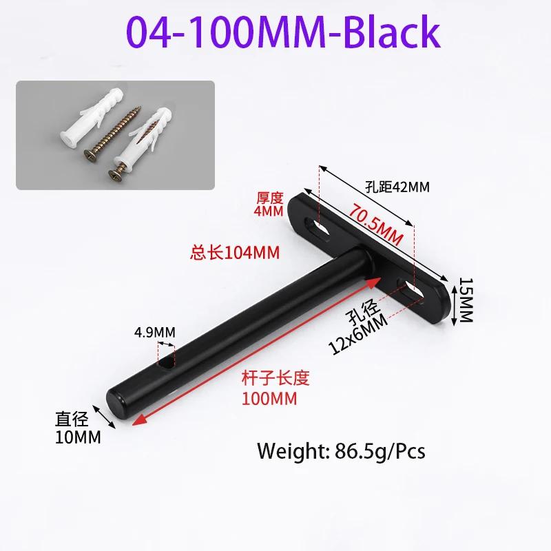T-Shaped Stainless Steel Hidden Panel Supports Bookshelf Background Wall Storage Rack Invisible Support Partition Accessories