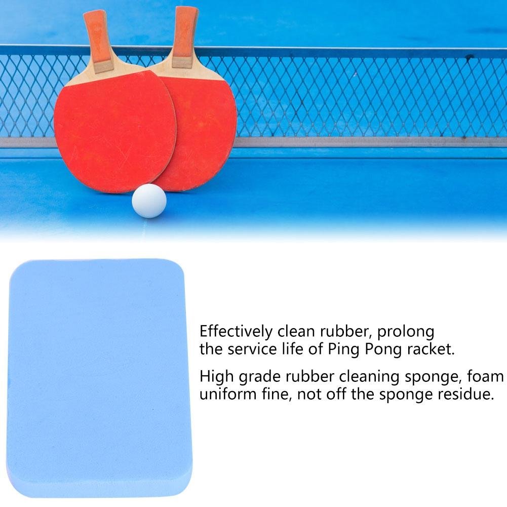 Table Tennis Rubber Cleaner Ping Pong Rubber Cleaning Sponge Table Tennis Racket Care Accessory