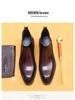 [VIP Exclusive] Men's Black Genuine Leather Martin Boots - Pointed Toe, British Style, Business Casual, High Top Winter Boots