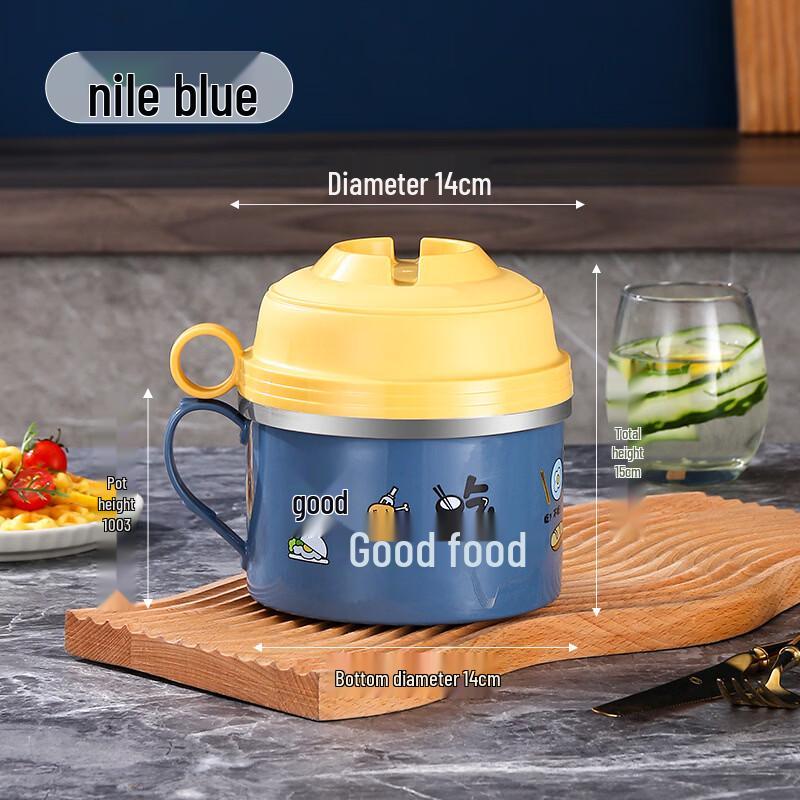 Двухслойная термоизолированная миска для лапши быстрого приготовления Zhishi