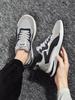 New men's shoes breathable mesh lace-up dad shoes men's running casual sports shoes