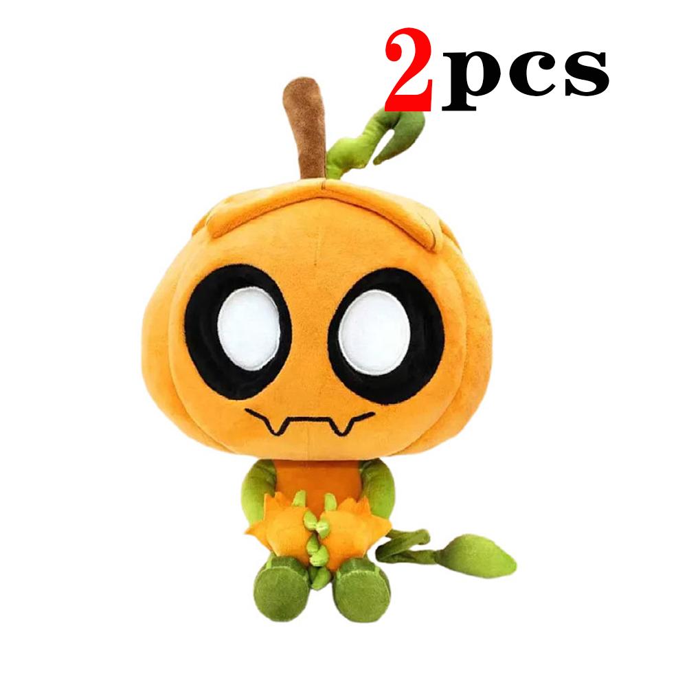Cute Dandy’s World Gourdy Plush Toys XMAS Game Pumpkin Stuffed Doll Birthday Holiday Gifts Toys for Room Decoration