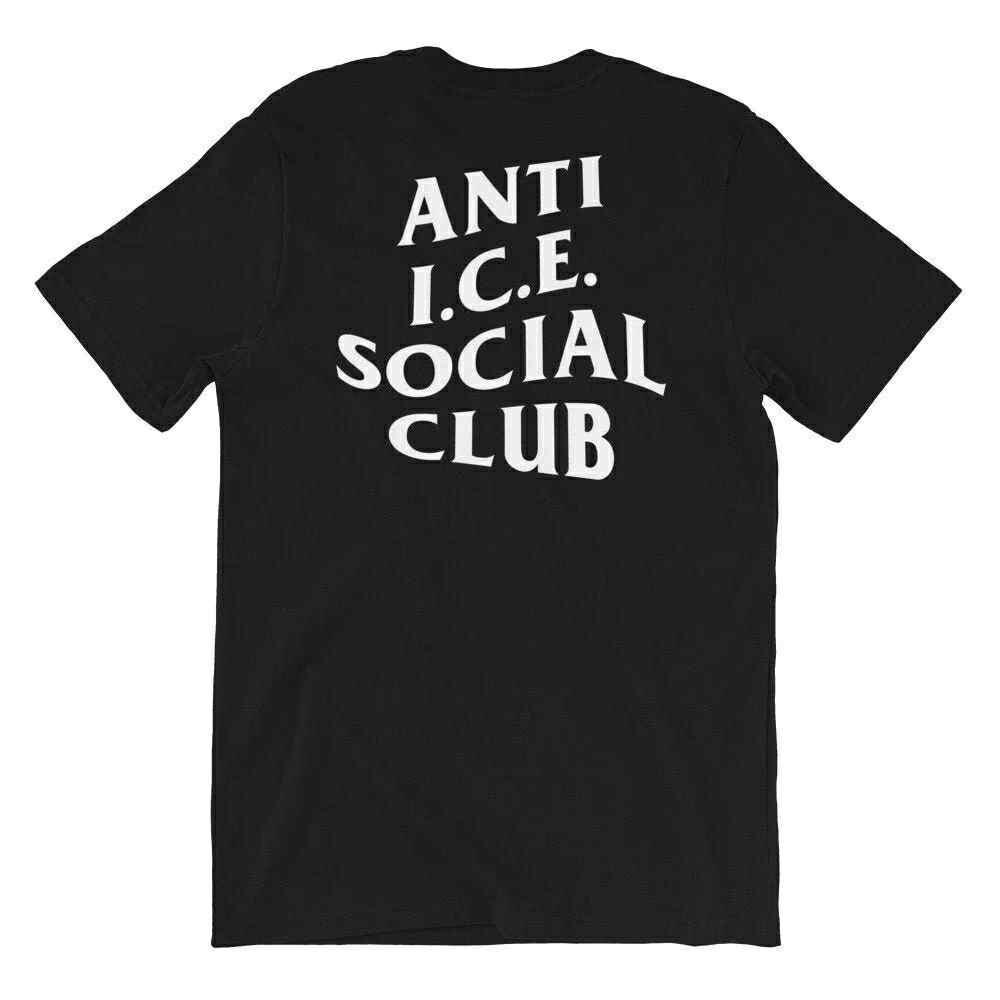 Anti ICE Social Club Protest T Shirt Tee