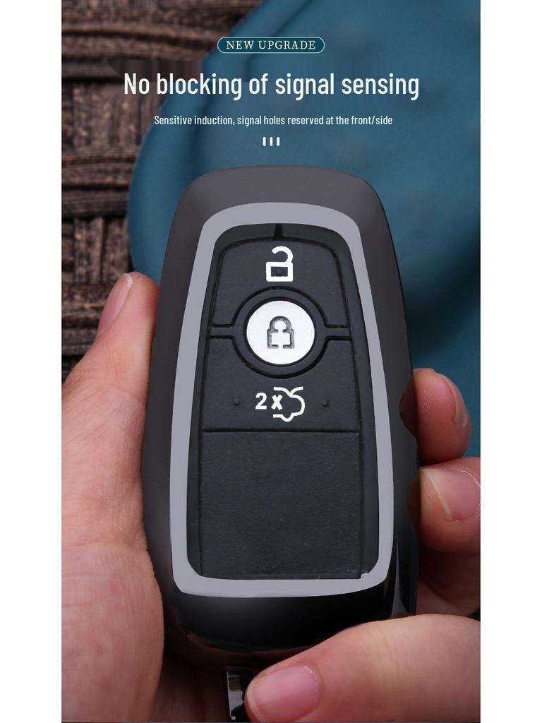 Key Case for Ford Kuga, Focus, Mondeo, Escape, Escort, Edge, Fiesta
