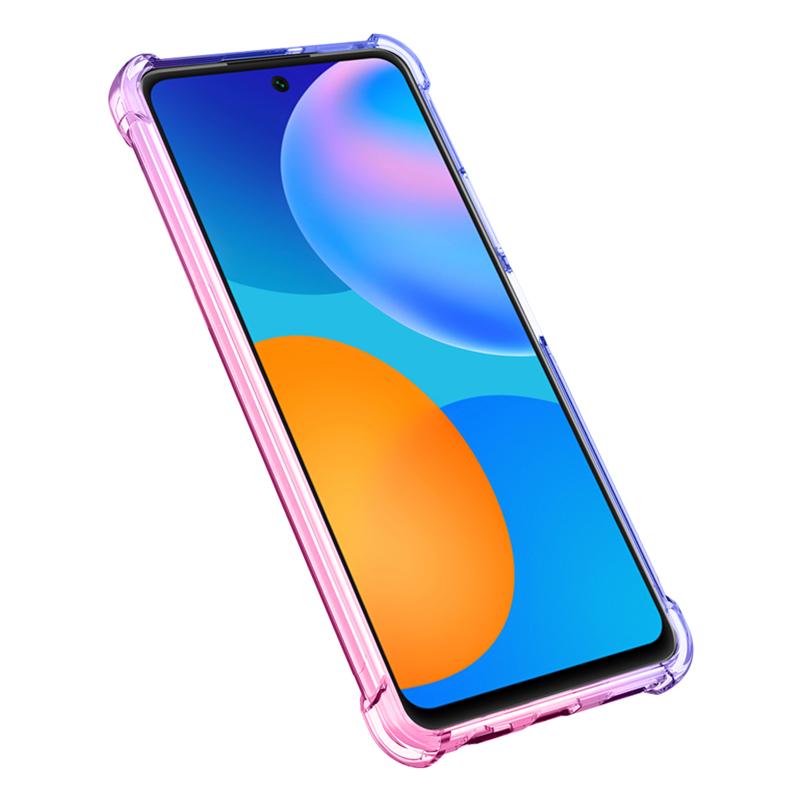 Colorful Soft Tpu Air Bag Case For P Smart 2021 2020 2019 P40 P30 Lite Anti -Knock Cell Phone Cover