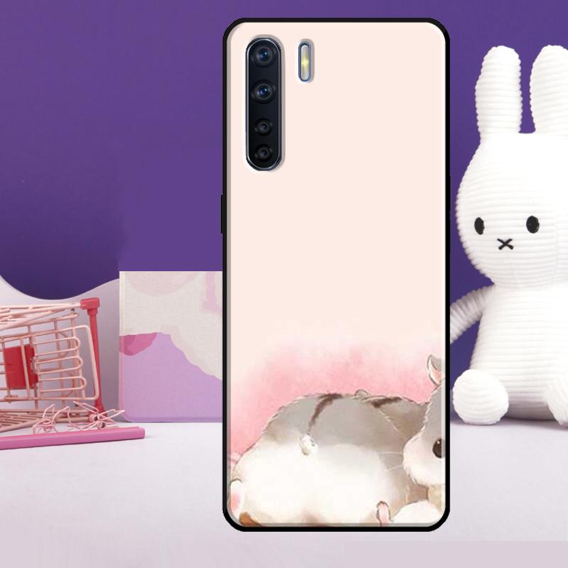 Hamsters Case For Oppo A18 A38 A78 A98 A58 A60 A80 A40 A96 A76 A16 A94 A74 A54 A15 A17 A57 A77 A5 Pro