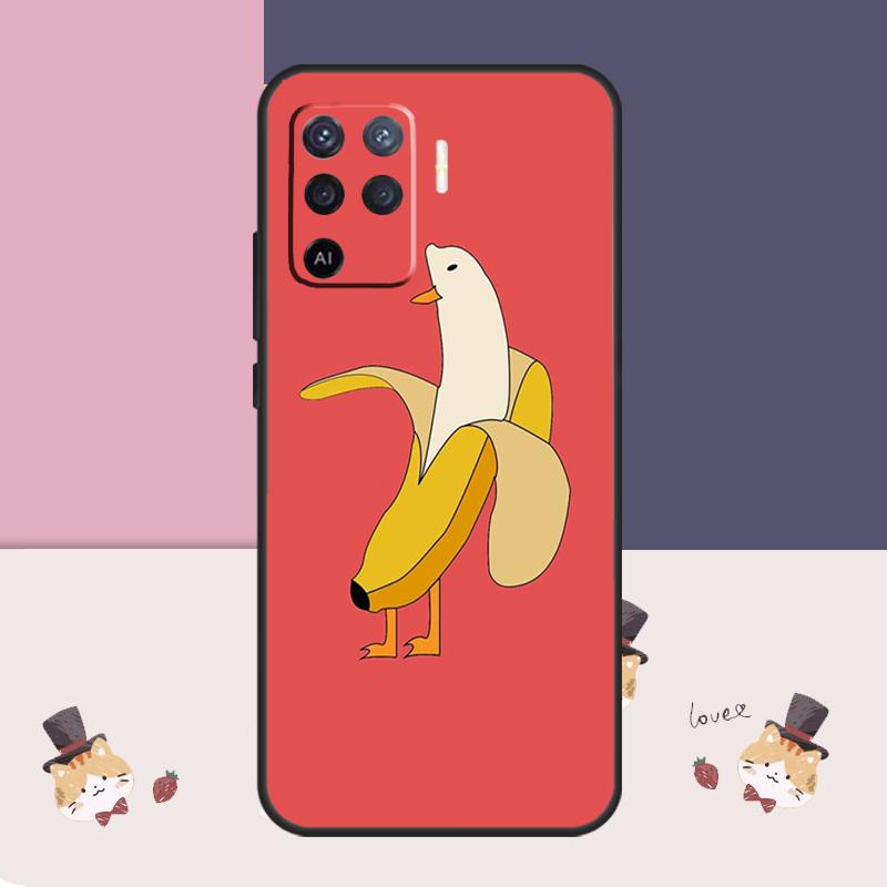 Memes Cartoon Funny Banana Case For Oppo A60 A40 A80 A5 Pro A15 A16 A17 A57 A77 A94 A74 A54 A76 A96 A18 A38 A58 A78 A98