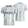 Messico Aquila Azteca Patrimonio Maglia da Calcio Uomo Donna Stampa 3D Asciugatura Rapida Traspirante Magliette Sportive Taglie Forti Maglie da Calcio