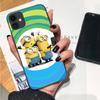 Case for Xiaomi Poco X6 X4 M5 M6 F5 F6 C65 C55 C50 C51 C40 Redmi Note 7 8 14C A3X 13C 12C 11 10A 9C Pro Black Sofe Cover MI30 Cute Minions