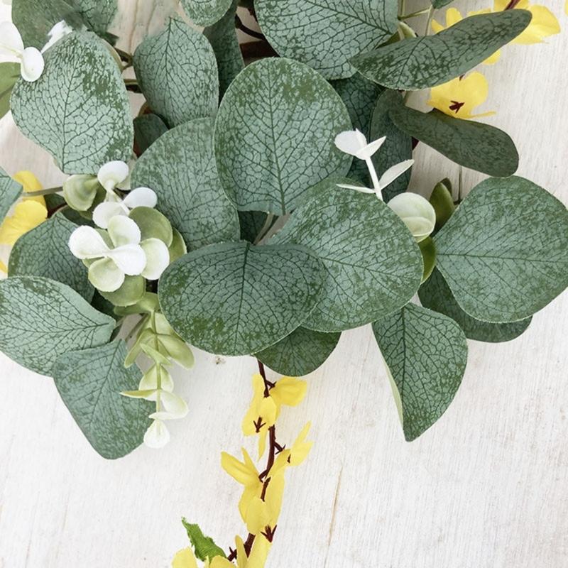 Christmas Candle Garlands Rings Simulation Mini Wreaths for Candle Christmas Candle Holder Candle Wreaths Christmas