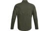 Men's Under Armour RUSH T-Shirts Men's Green Turtleneck Moderate Straight Fit