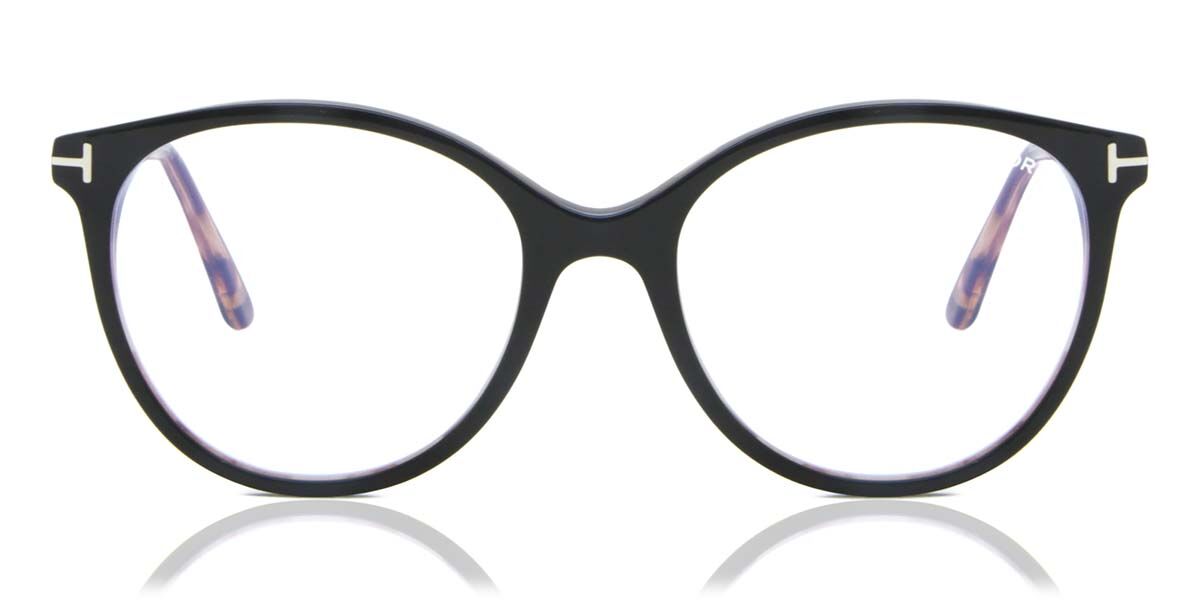 

Tom Ford Ft5742 B Blue Light Block 005 Women Eyeglasses Black/53