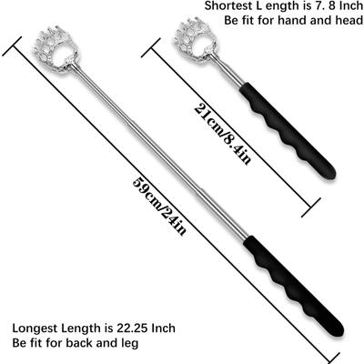 2pc Dog Cleaning & Massage Brush with Ergonomic Paw-Shaped Handle – Stainless Steel Back Scratcher & Pet Grooming Tool, Portable