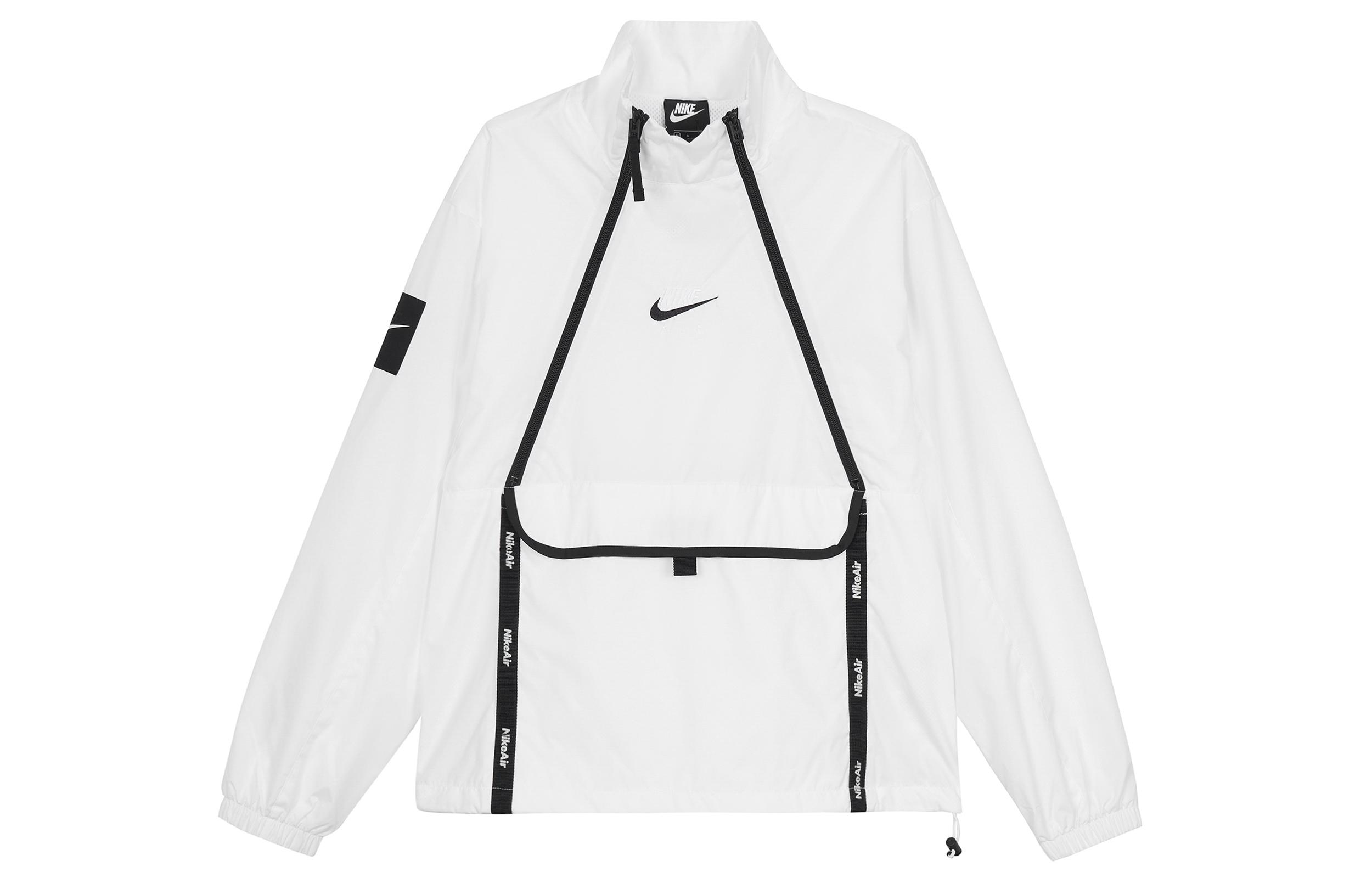 

Nike Air Sun Protection Clothing Men s White Crew Neck Moderate CU4119-100 L