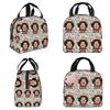 Bolsa de Almuerzo Aislada de Mafalda para Mujeres, Enfriador de Oficina, Caja Térmica para Alimentos, Bolso Tote, Contenedor de Fiambreras Portátil