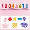 Montessori Educational Wooden Toys Preschool Children Busy Board Count Shape Colors Match Fishing Puzzle Learning Toys Gifts