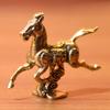 Creative Brass Horse And Monkey Cute Statue Key Chain Pendant Home Office Desktop Ornaments Funny Toys