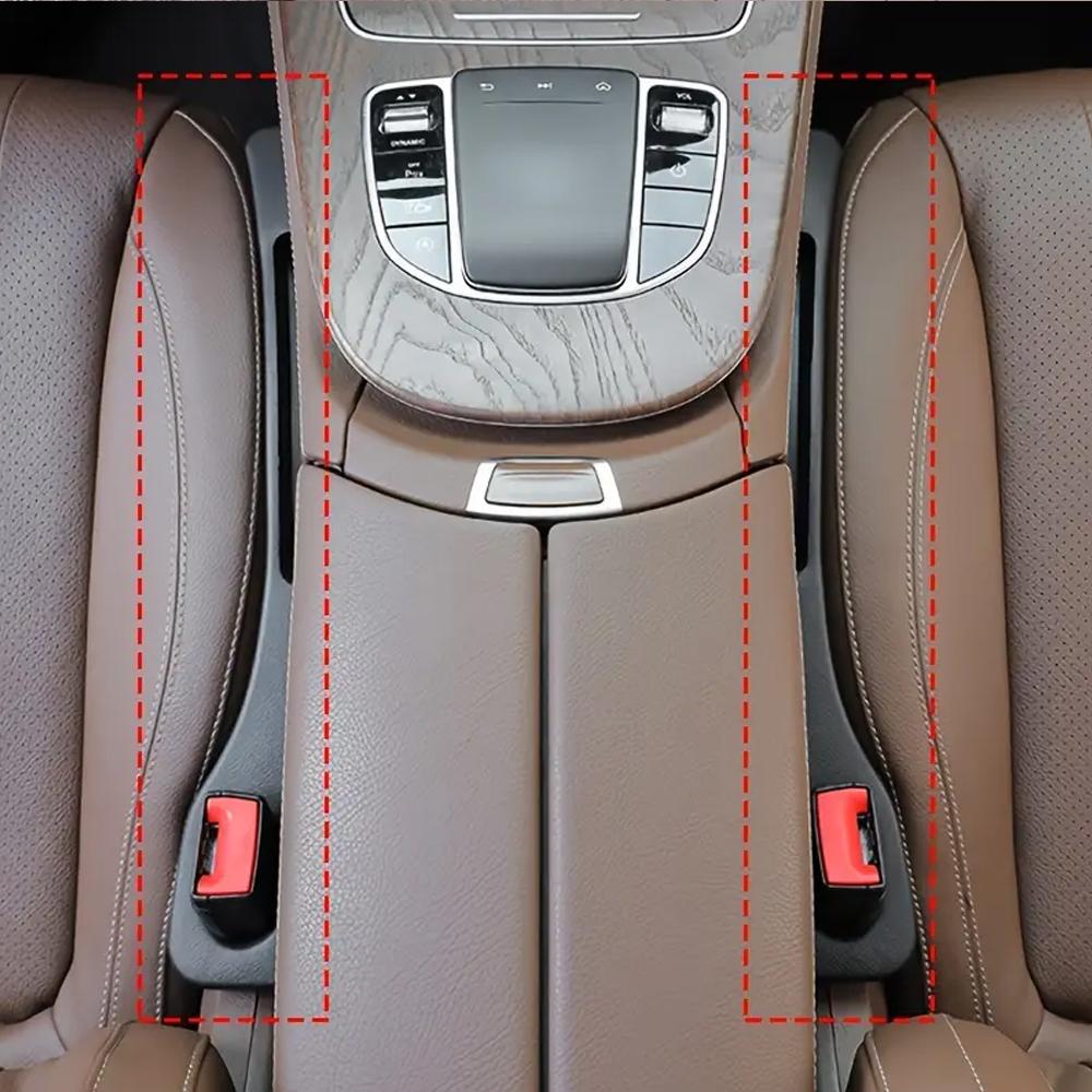 2pcs Car Seat Gap Filler Side Seam Plug Strip Styling Seat Gap Anti-drop Filling Strip Portable Interior Decor Auto Accsesoriers