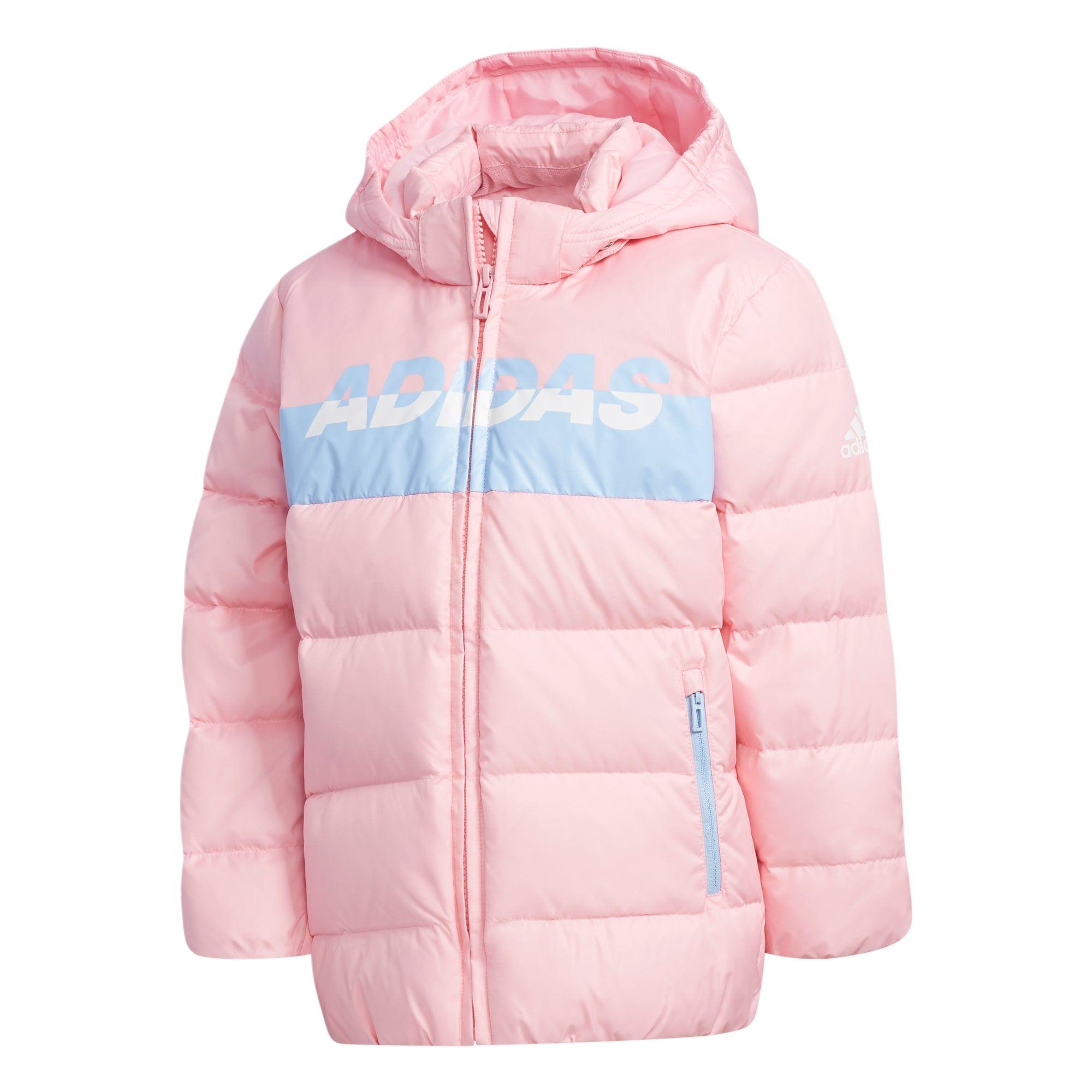 Adidas Down Jacket Light Pink Children Aged 3 7 Years Old EH4138 110