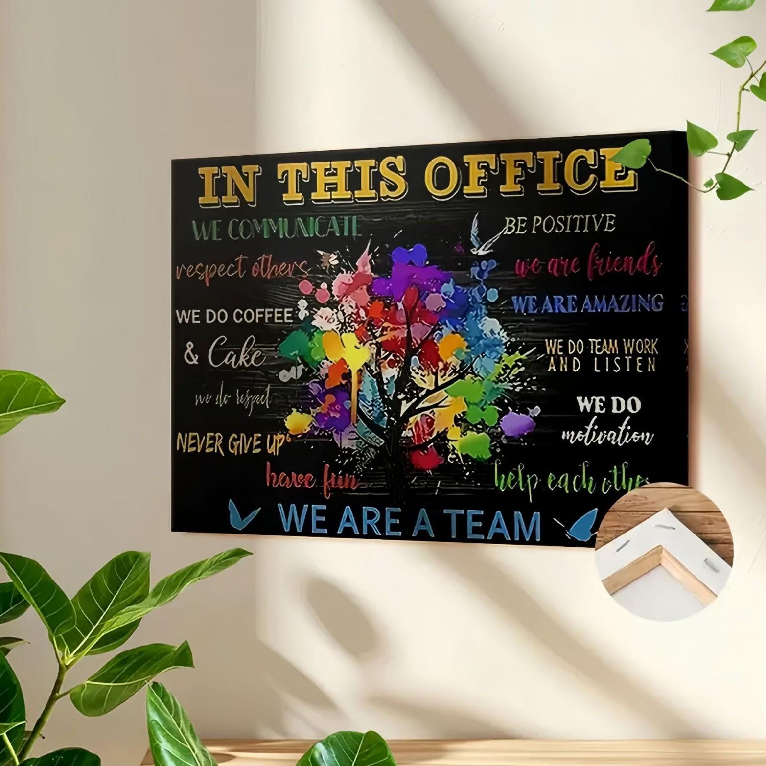 

Motivational Sea Quotes Canvas Art for Office & Lady s Room 20x30