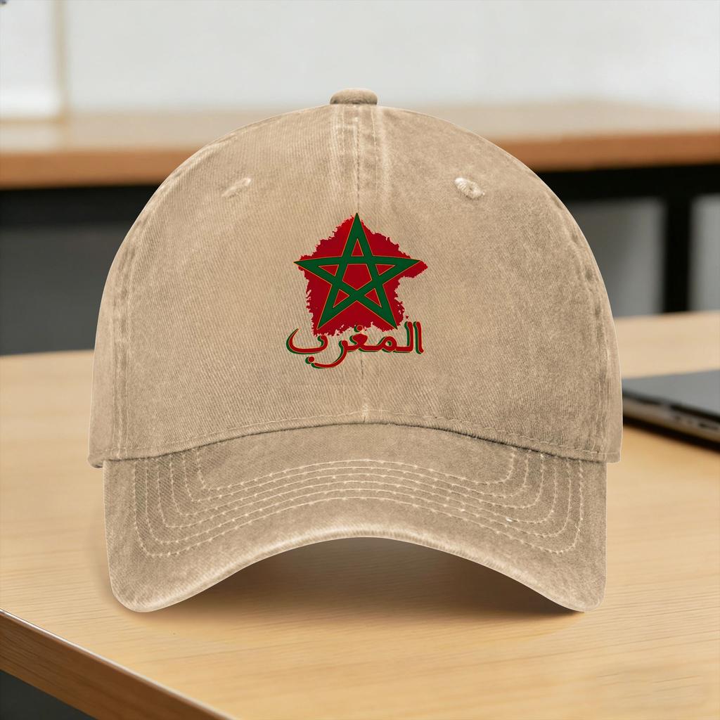 Morocco Casual Baseball Cap For Unisex Men Summer  Outdoor Gym Hip Hop Hats y2k Cool Sunscreen Baseball Caps
