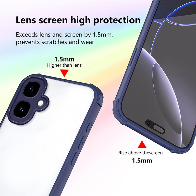 For Tecno POP 10 Luxury Not Yellowing Clear Shockproof Armor Case For Tecno Pop 9 Transparent Lens Protection Cover POP 8