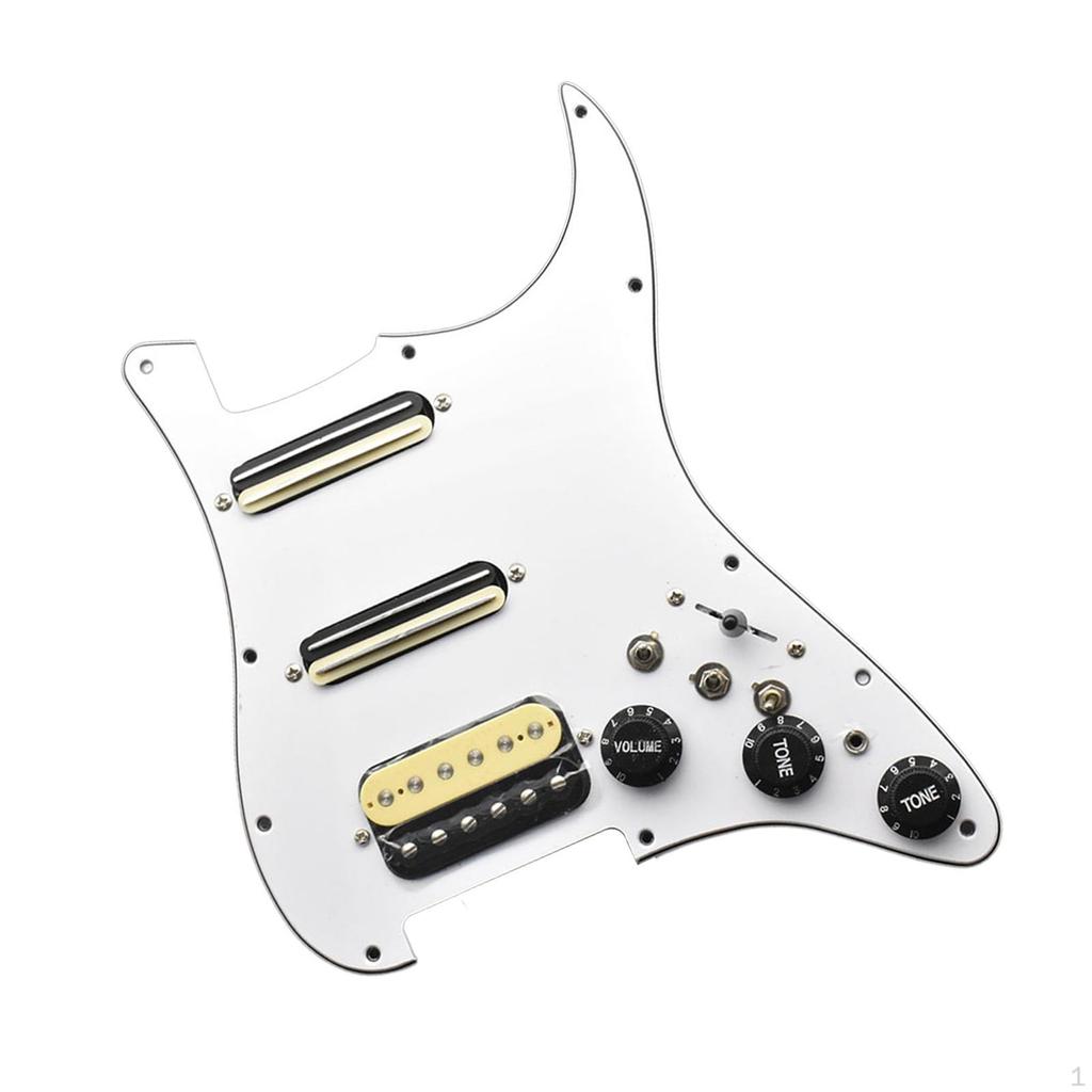 Electric Guitar Pickguard Pre-wired Loaded Easy Installation,