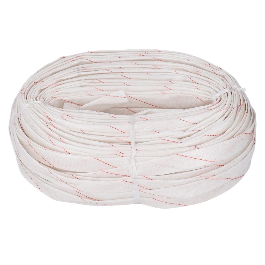 Fiberglass Sleeve PE Resin Coating Heat Shielded Insulation Braid Sleeving for Wire Hose 100m