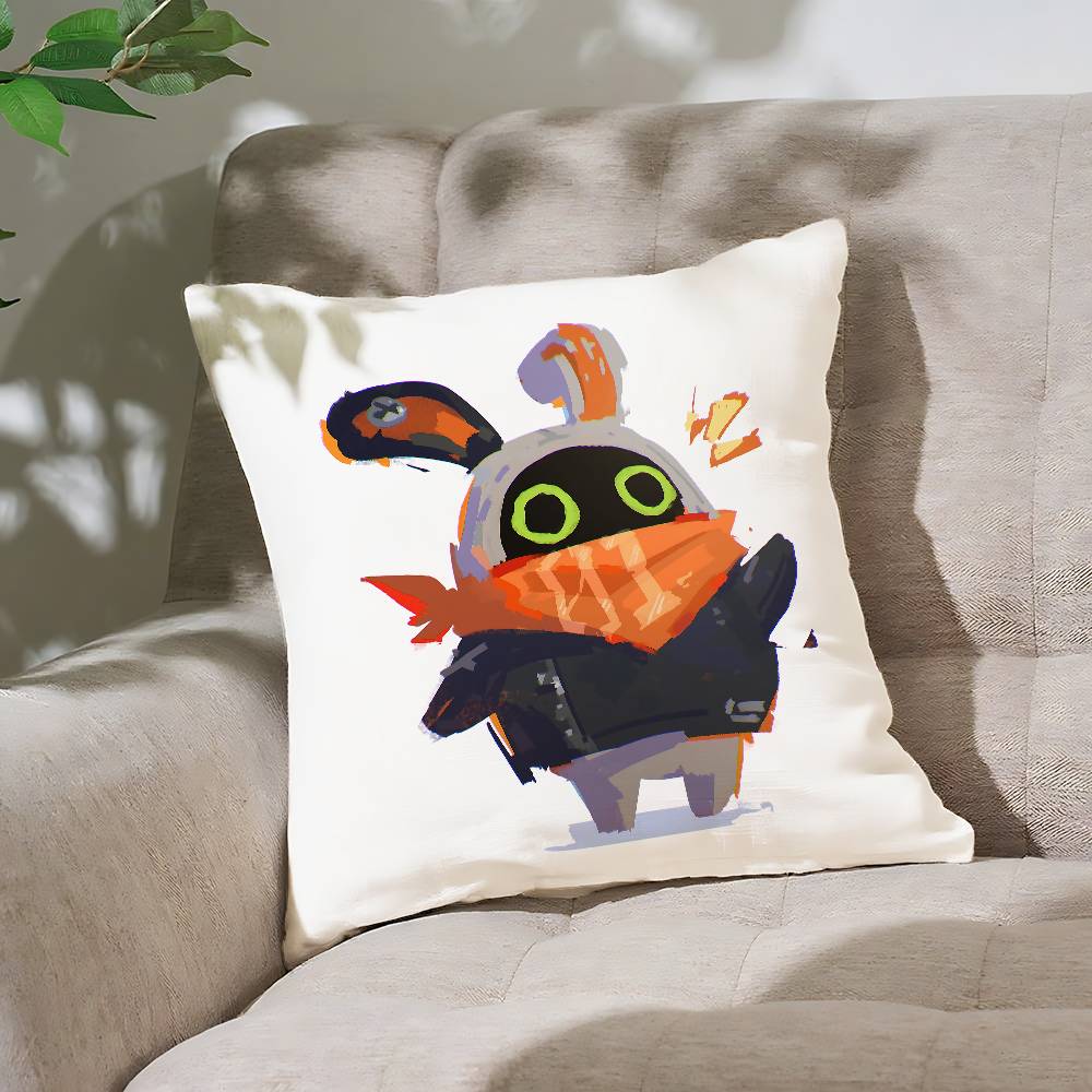 Anime Z-Zenless Zone Zero Kissenbezug Kissenbezug Weich Niedlich Dekokissenbezug Für Auto Sofa Kissenbezug Polyester Mit Reißverschluss