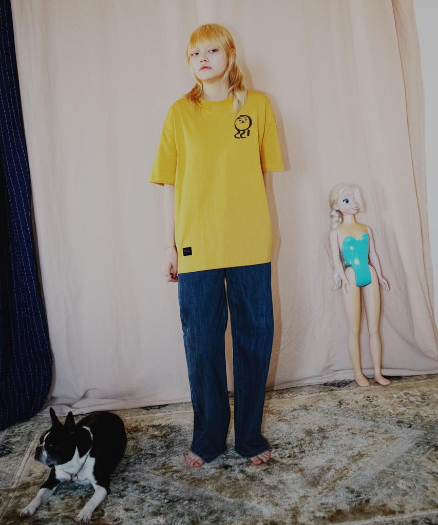 GROUNDWORK Tiny T-Shirt / Mustard