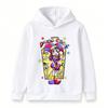 Kids Boys Girls Hoodie Sweatshirt The Amazing Digital Circus Print Casual Long Sleeve Pullover Tops For 3-12 Years Old Children