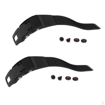2 Pieces Durable Inline Roller Skate Straps With Screws and Nuts