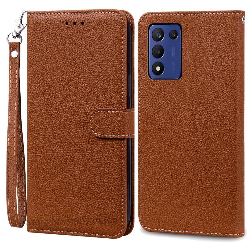 For Realme Q3S Case Flip Leather Wallet Cover For Realme Q3s Case Soft Silicone Book Wallet For Realme Q3s Cover Coque Fundas