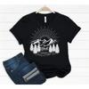 Mountain T Shirt Unisex Nature Hiking Camping Vintage Fashion Homme Designer Clothes Versatile Top For Everyday Wear