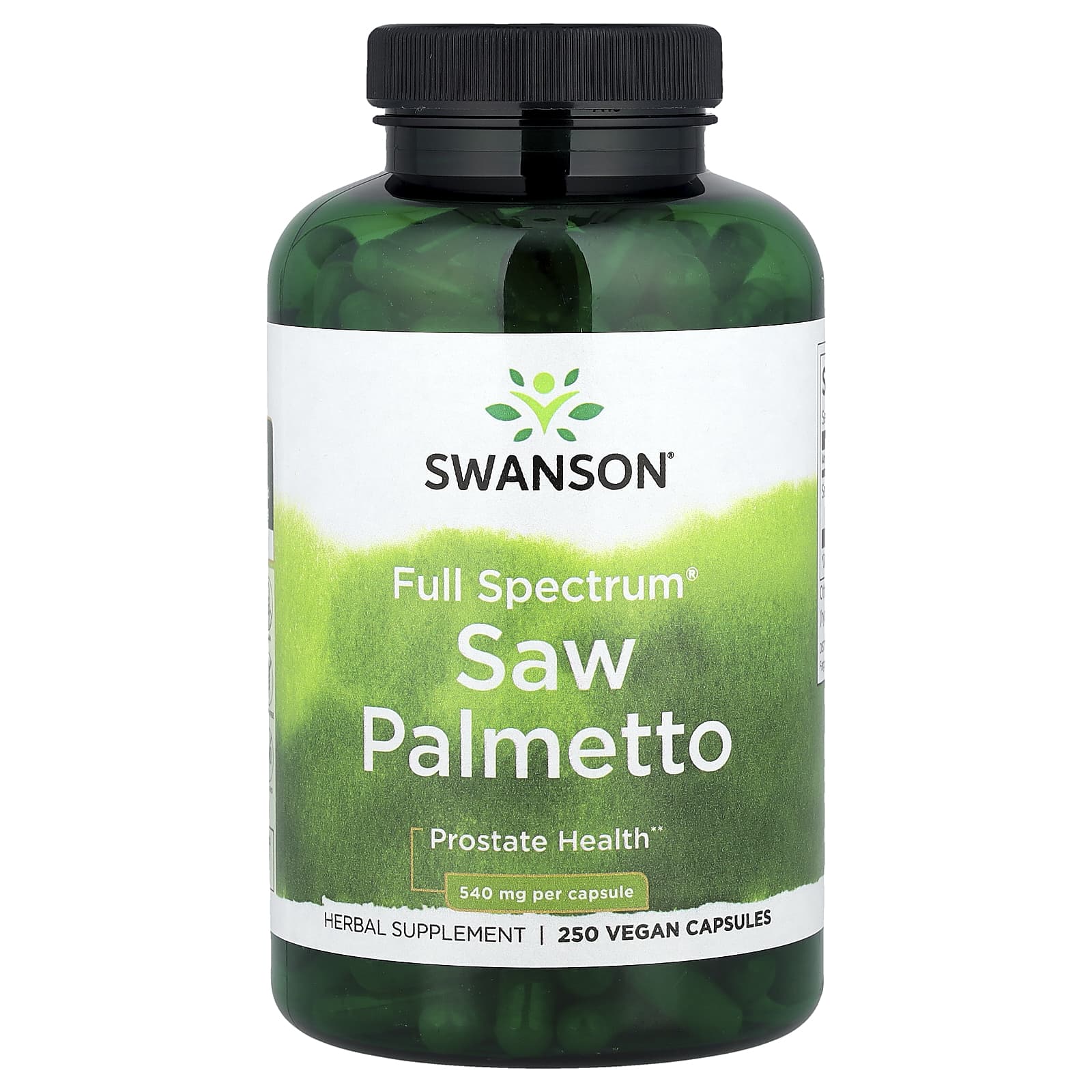 

Full Spectrum Saw Palmetto, 540Mg, 250 Capsules