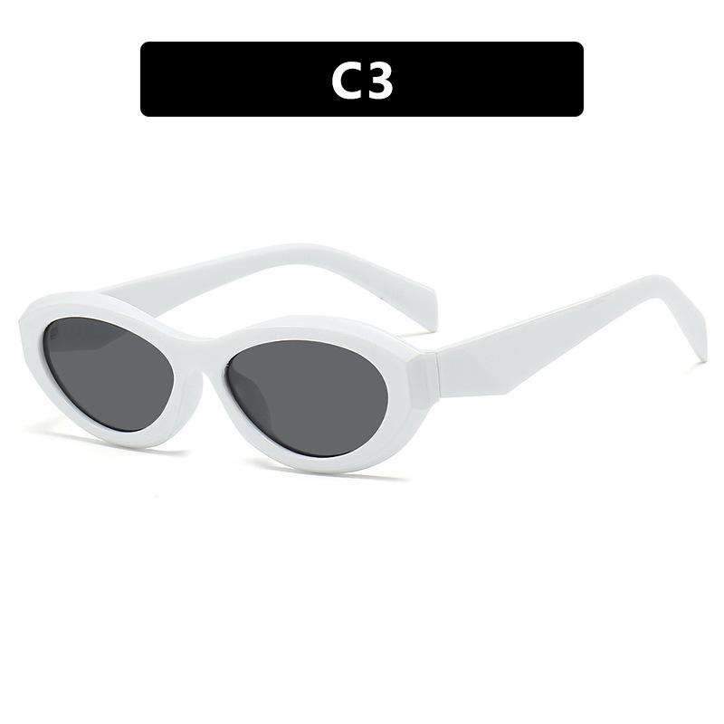 Small Frame Cat Eye Sunglasses Simple Fashion Sunglasses Trendy Concave Sunglasses