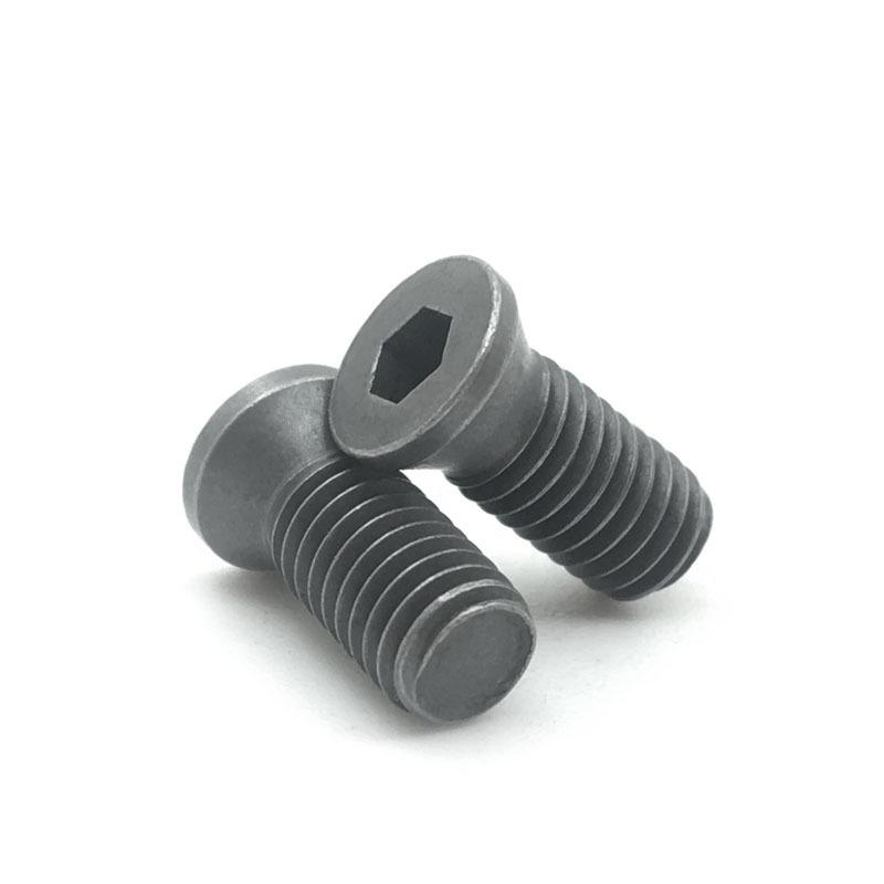 12.9 Flat Head Hex Socket Screw, Large Head CNC Tool Holder KM5*12-D7.0