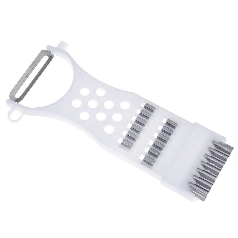 1*Kitchen Gadgets Carrot Vegetable Fruit Peeler Parer Julienne Cutter Slicer