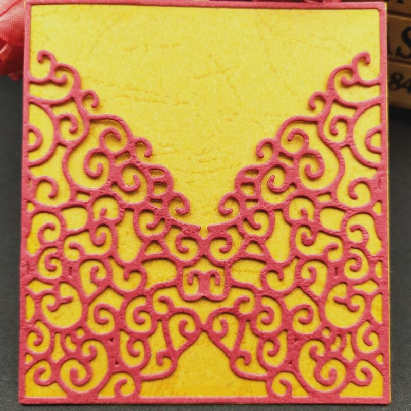 Hollow Lace Metal Cutting Dies Stencils Die Cut for DIY Scrapbooking Album Paper Card Embossing