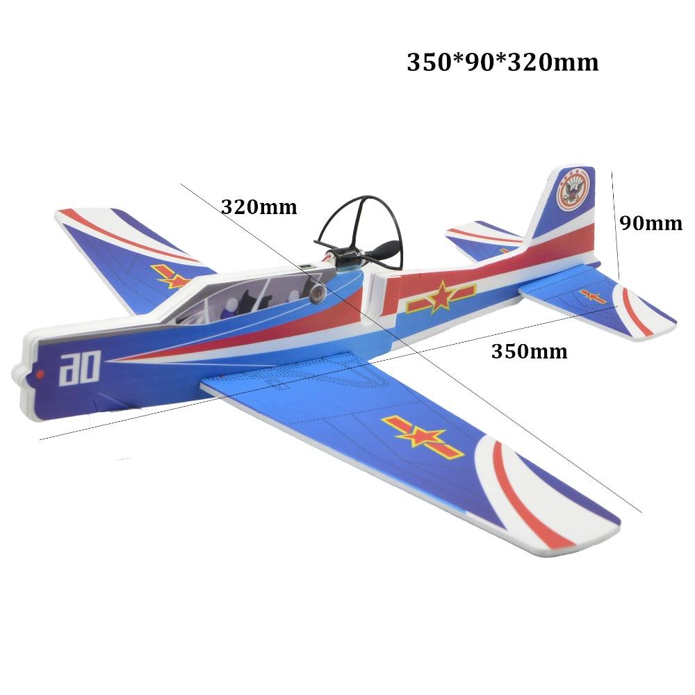 PP Electric Large Foam Glider Aircraft Toy USB Rechargeable Hand Throwing Flying Airplane
