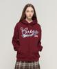 Vintage Logo Hoodie (Wine)