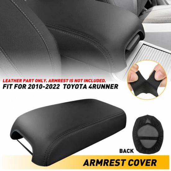 2013-2018 Fits Toyota Console Leather Avalon Lid Center Cover Armrest Black