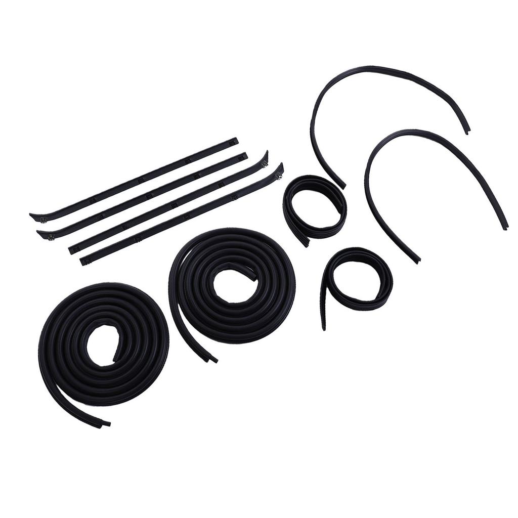 Weatherstrip Seal Kit KD1002 10A Rubber Door Window Weatherstrip Seal Kit Replacement for D W Series 1980 1993