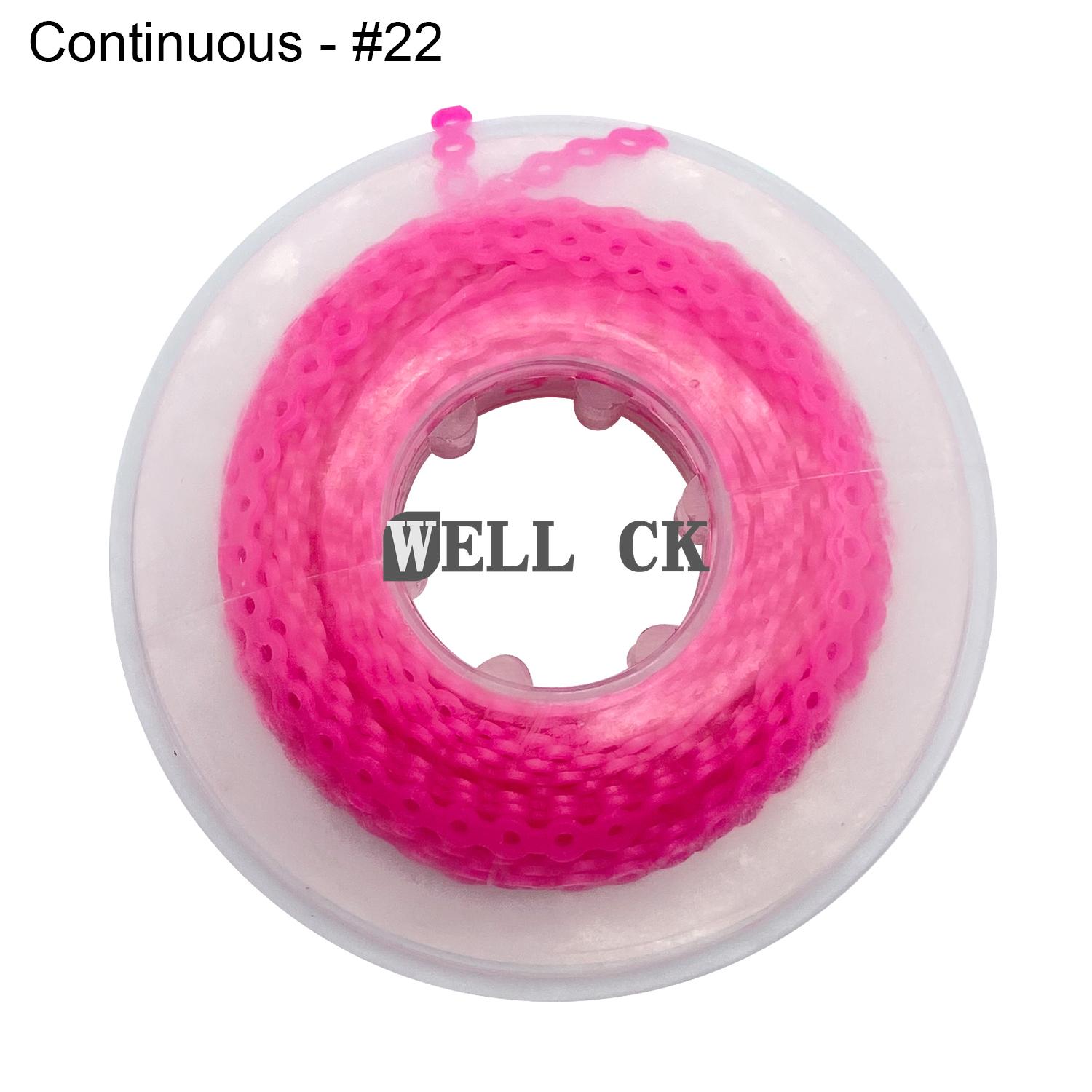 

WELL CK 15 футів Стоматологічний ортодонтичний еластичний гумовий ланцюг безперервного типу Continuous 22