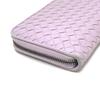 BOTTEGA VENETA 114076 Intrecciato Wallet Zip Around Wallet Long Wallet