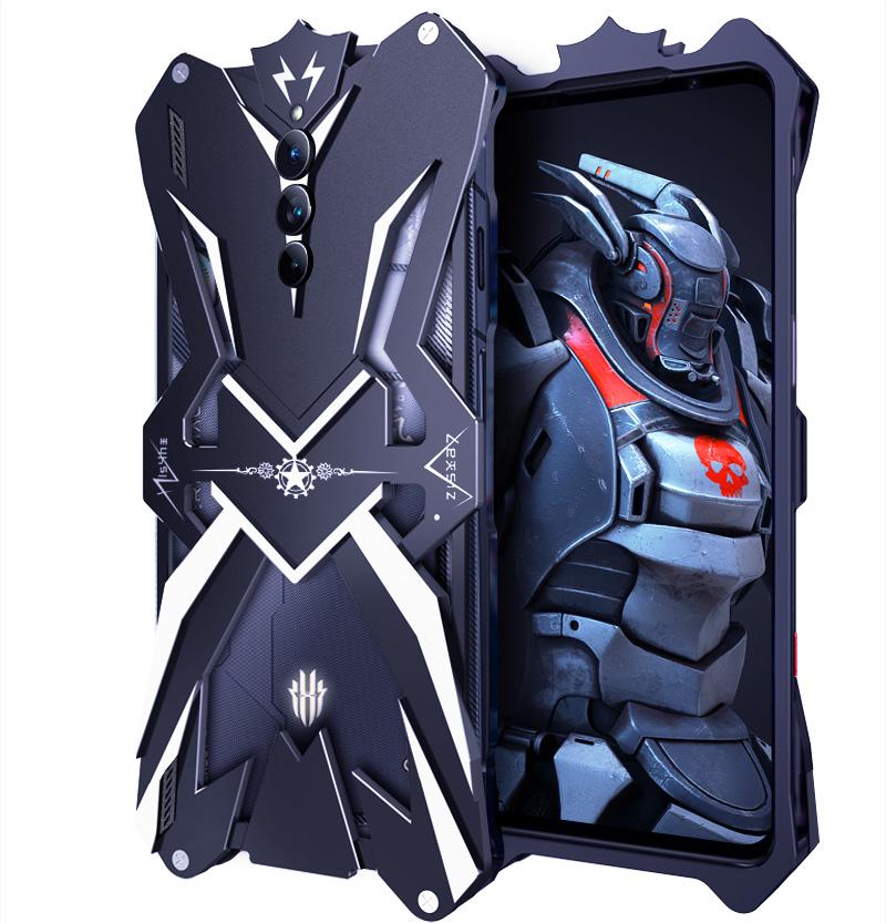 Zimon Aluminum Armor Thor Case For Zte Nubia Red Magic 10 9 8 7 7s 6 6s Pro Plus Cover The Flash Iron Man Phone Shell Skin Bag