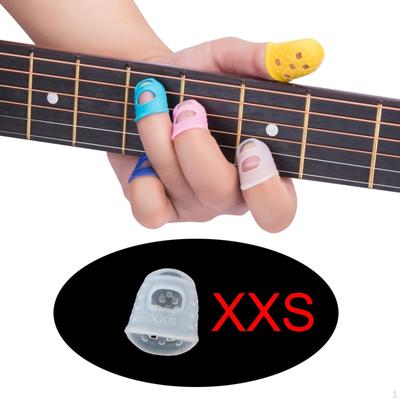 Gitar Parmak Koruma Koruma Kapakları, Gitar Aksesuarları, Dikiş için Silikon