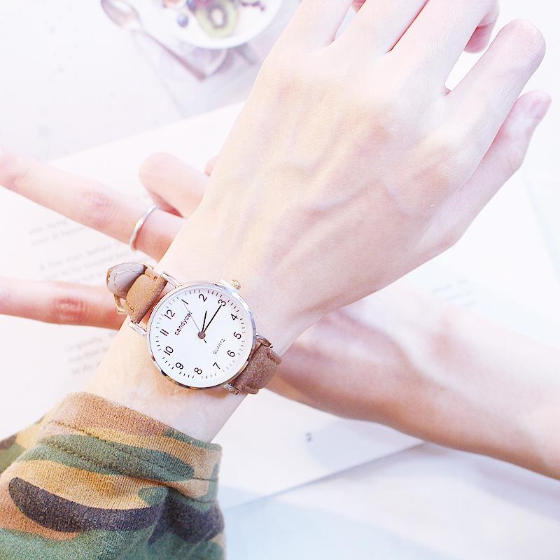 Moda semplici donne orologi donna donne casual in pelle quarzo orologio  donna orologio Relogio Feminino Montre Femme acquista in modo economico —  spedizione gratuita, recensioni reali con foto — Joom