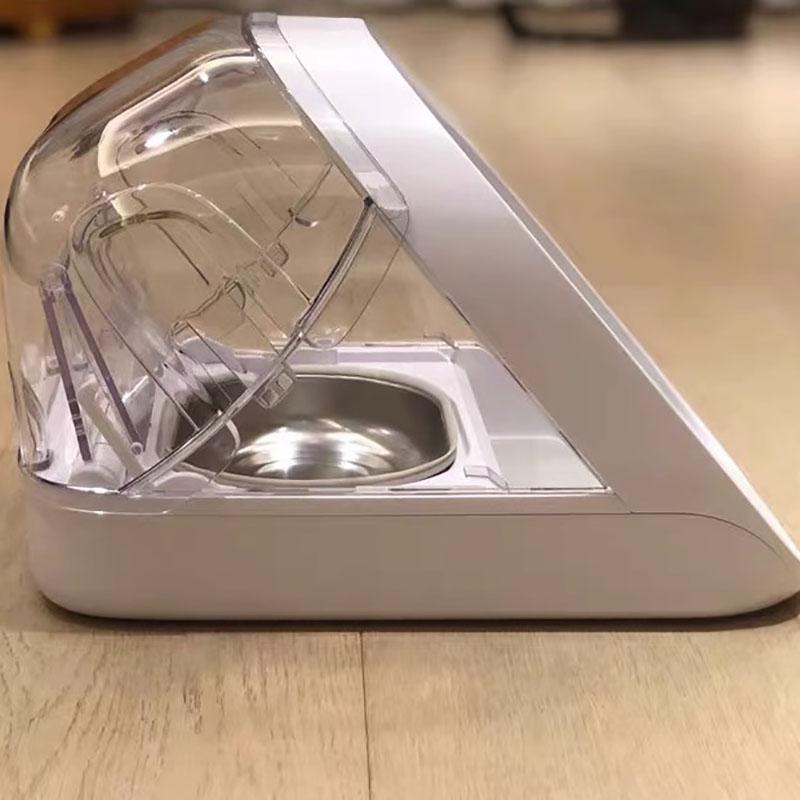 Intelligent Chip Recognition Sensing Cat Water Fountain Automatic Feeders Dog Kibble Container Elevated Pet Bowl Animal Products