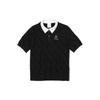 Mark   Lona W Gn Layered Knit Ss Polo  Ls2ib05f 